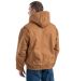 Berne Apparel FRHJ01 Flame-Resistant Hooded Jacket in Brown duck back view