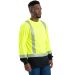 Berne Apparel HVK018 Hi-Vis Class 3 Color Blocked  in Yellow side view