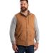 Berne Apparel V818 Heartland Sherpa-Lined Washed D in Brown duck front view