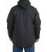 Berne Apparel RJ27 Coastline Waterproof Storm Jack in Black back view