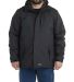 Berne Apparel RJ27 Coastline Waterproof Storm Jack in Black front view