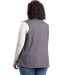 Berne Apparel WVS303 Women's Highland Soft Shell V in Grey back view
