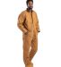 Berne Apparel I417 Heritage Duck Insulated Coveral in Brown front view