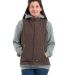Berne Apparel WV15 Women's Sherpa-Lined Softstone  in Tuscan front view