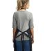 Artisan Collection by Reprime RP123 Espresso Bib A in Black/ black back view