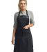 Artisan Collection by Reprime RP123 Espresso Bib A in Black/ black front view