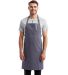 Artisan Collection by Reprime RP150 Recycled Bib A in Steel front view