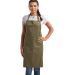Artisan Collection by Reprime RP121 Barley Recycled Bib Apron with Pocket Catalog catalog view