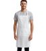 Artisan Collection by Reprime RP154 Recycled Bib A in White front view