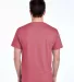 Fruit of the loom 3930R 3931 Adult Heavy Cotton HD in Raspberry heather back view