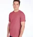 Fruit of the loom 3930R 3931 Adult Heavy Cotton HD in Raspberry heather side view