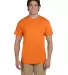 Fruit of the loom 3930R 3931 Adult Heavy Cotton HD in Safety orange front view