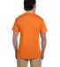 Fruit of the loom 3930R 3931 Adult Heavy Cotton HD in Safety orange back view