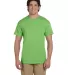 Fruit of the loom 3930R 3931 Adult Heavy Cotton HD in Kiwi front view