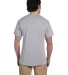 Fruit of the loom 3930R 3931 Adult Heavy Cotton HD in Athletic heather back view