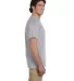 Fruit of the loom 3930R 3931 Adult Heavy Cotton HD in Athletic heather side view
