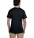 Fruit of the loom 3930R 3931 Adult Heavy Cotton HD in Black back view
