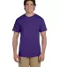 Fruit of the loom 3930R 3931 Adult Heavy Cotton HD in Purple front view