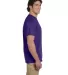 Fruit of the loom 3930R 3931 Adult Heavy Cotton HD in Purple side view