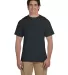 Fruit of the loom 3930R 3931 Adult Heavy Cotton HD in Black heather front view