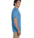 Fruit of the loom 3930R 3931 Adult Heavy Cotton HD in Columbia blue side view