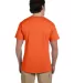 Fruit of the loom 3930R 3931 Adult Heavy Cotton HD in Burnt orange back view