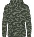 AWDis JHA014 Camo Hoodie in Green camo back view