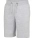 AWDis JHA080 Campus Shorts in Heather grey front view