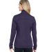 Fairway & Greene F12250 Women's Wells Quarter-Zip  in Eclipse/ white back view