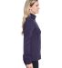 Fairway & Greene F12250 Women's Wells Quarter-Zip  in Eclipse/ white side view