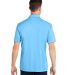 HUK  H120558 Pursuit Performance Polo in Marolina blue back view