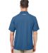 HUK  H12L005 LoPro Solid Performance Polo in Sargasso sea back view
