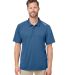 HUK  H12L005 LoPro Solid Performance Polo in Sargasso sea front view