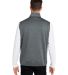 HUK  H130099 Cold Front Vest in Volcanic ash heather back view