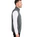 HUK  H130099 Cold Front Vest in Volcanic ash heather side view