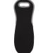 OAD Bags OAD019 Insulated Neoprene Single Wine Tot in Black front view