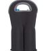 OAD Bags OAD020 Insulated Neoprene Double Wine Tot in Black back view