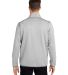 HUK  H130098 Cold Front Quarter-Zip Pullover in Harbor mist heather back view