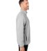 HUK  H130098 Cold Front Quarter-Zip Pullover in Harbor mist heather side view
