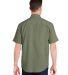 HUK  H150171 Tide Point Short Sleeve Shirt in Moss back view