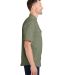 HUK  H150171 Tide Point Short Sleeve Shirt in Moss side view