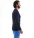 Onna NN270 Unstoppable Fresh Long Sleeve Underscru in Navy heather side view