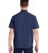 HUK  H150183 Creekbed Short Sleeve Shirt in Naval academy back view