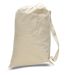 OAD Bags OAD109 Medium Laundry Bag in Natural front view