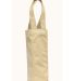 OAD Bags OAD111 Single Wine Tote in Natural front view