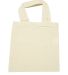 OAD Bags OAD115 Small Canvas Tote in Natural front view