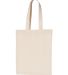OAD Bags OAD116 Medium Canvas Tote in Natural back view