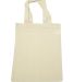 OAD Bags OAD116 Medium Canvas Tote in Natural front view