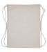 OAD Bags OAD101R Economical Recycled Sport Pack in Recycled natural front view