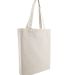 OAD Bags OAD106R Midweight Recycled Gusseted Tote in Recycled natural front view